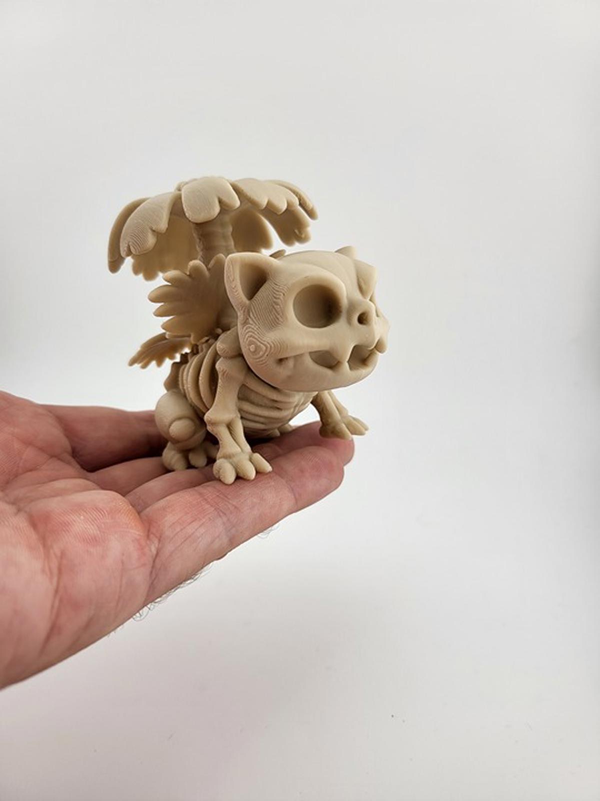 Venusaur Fossilized Bloom - Spooky Pokémon Halloween Statue