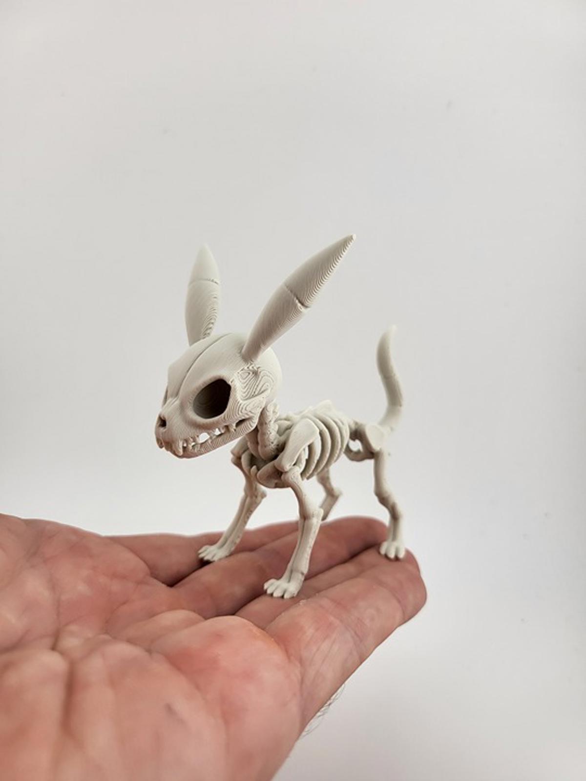 Umbreon Moonlight Skeleton Figure - Spooky Pokémon Halloween Decor