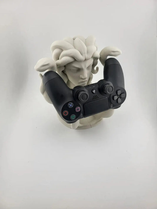 Medusa Head Controller Stand - PS5 PS4 Gaming Horror Decor Sony