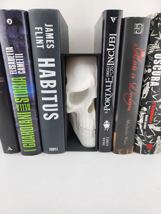 Sad Skull Book Nook