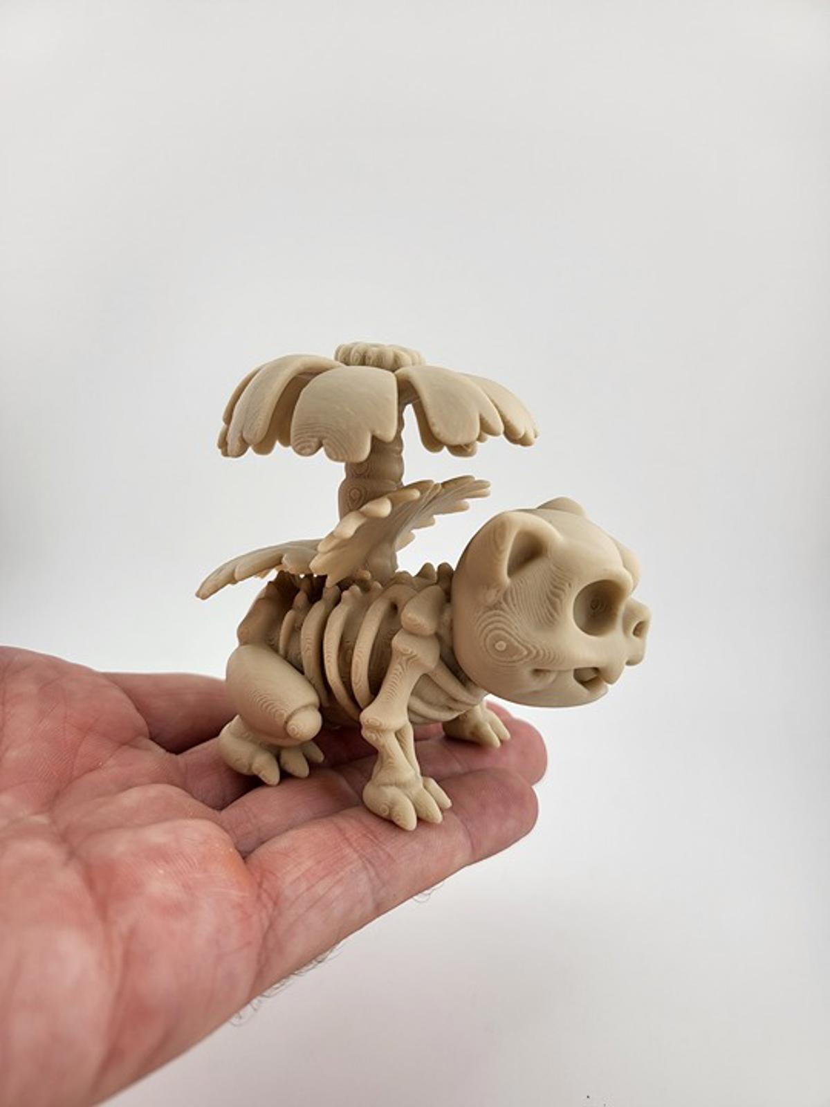 Venusaur Fossilized Bloom - Spooky Pokémon Halloween Statue