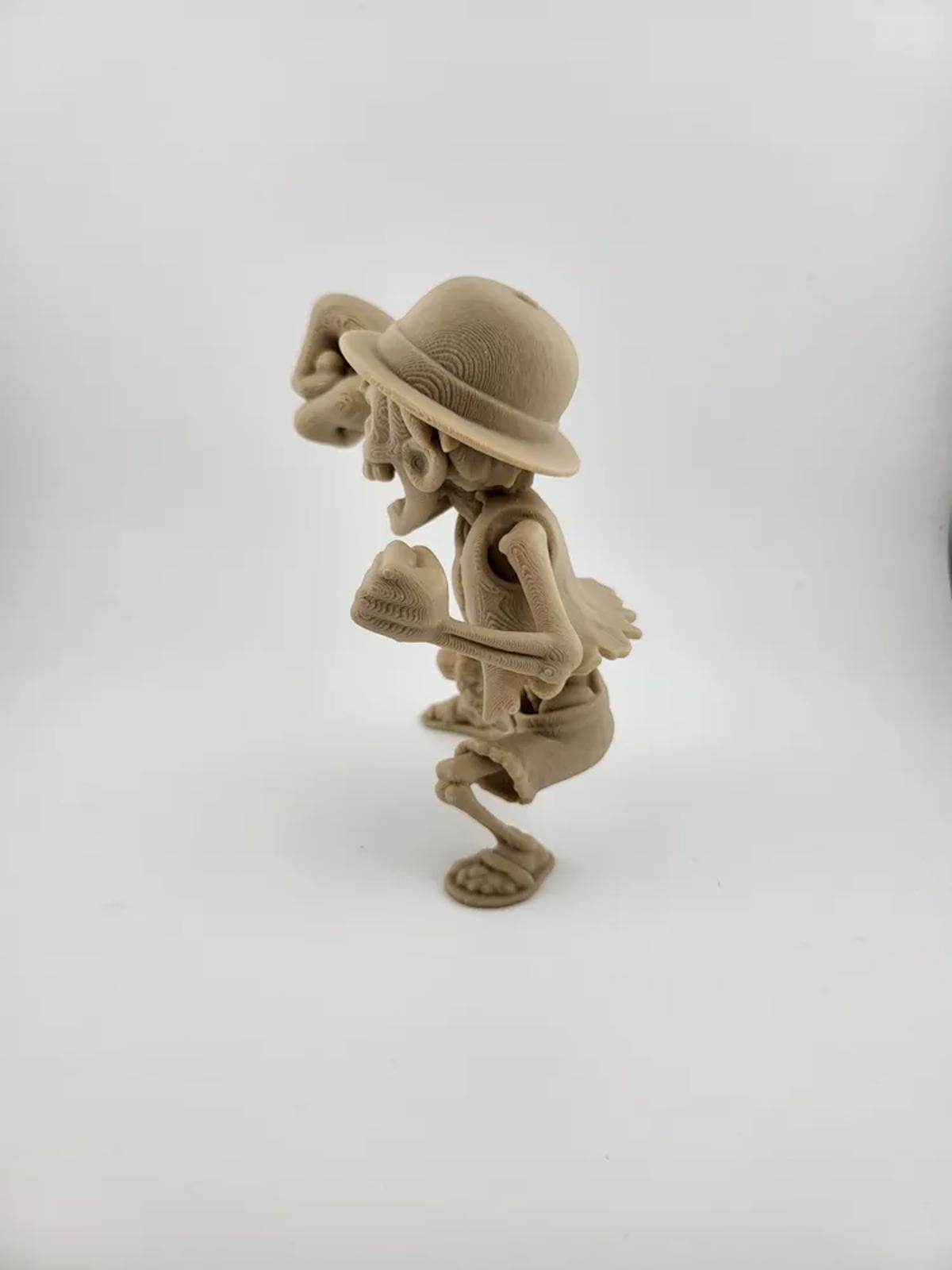 Monkey D. Luffy Skeleton Figure - One Piece Pirate King Halloween Horror