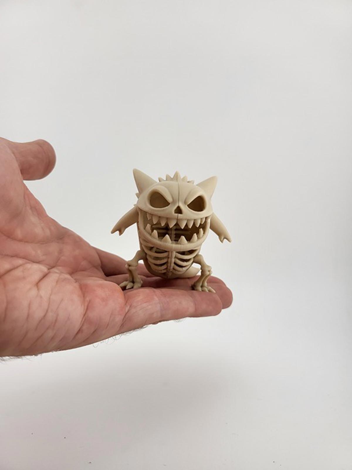 Gengar Ghost Fossil Figure - Spooky Pokémon Halloween Collectible