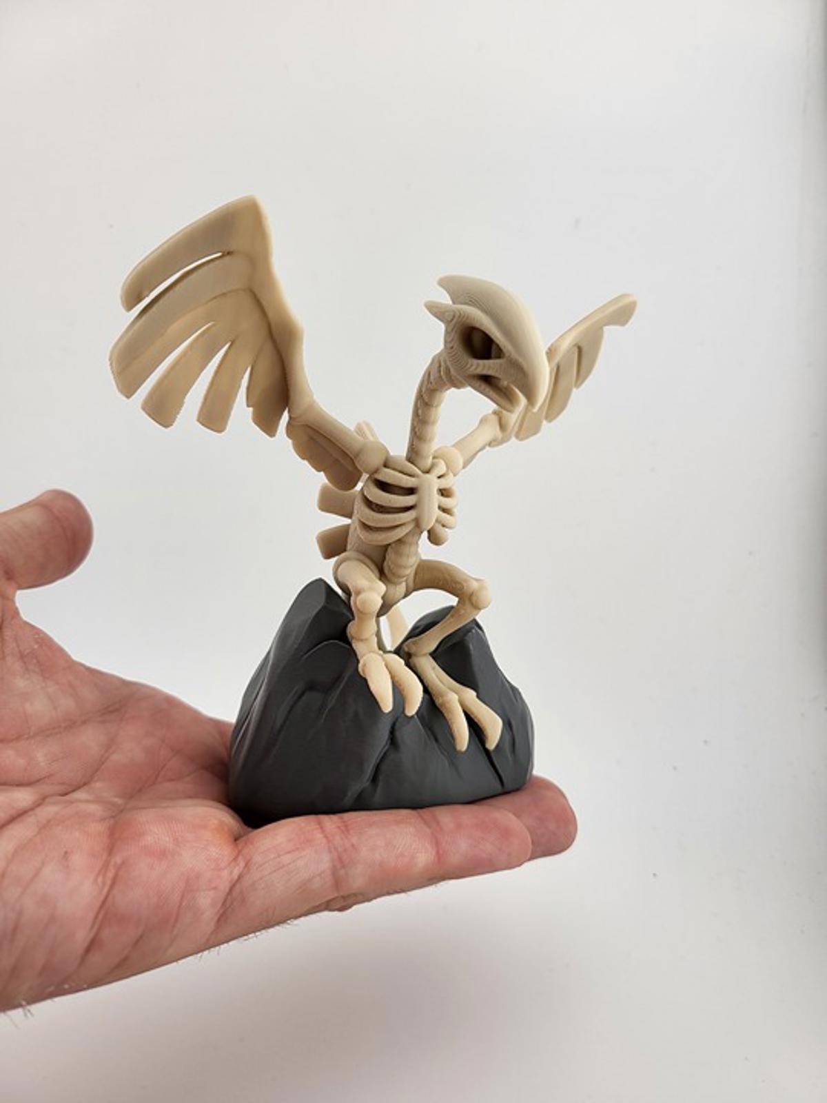 Lugia Skeleton Figure Diorama - Spooky Pokémon Halloween Scene