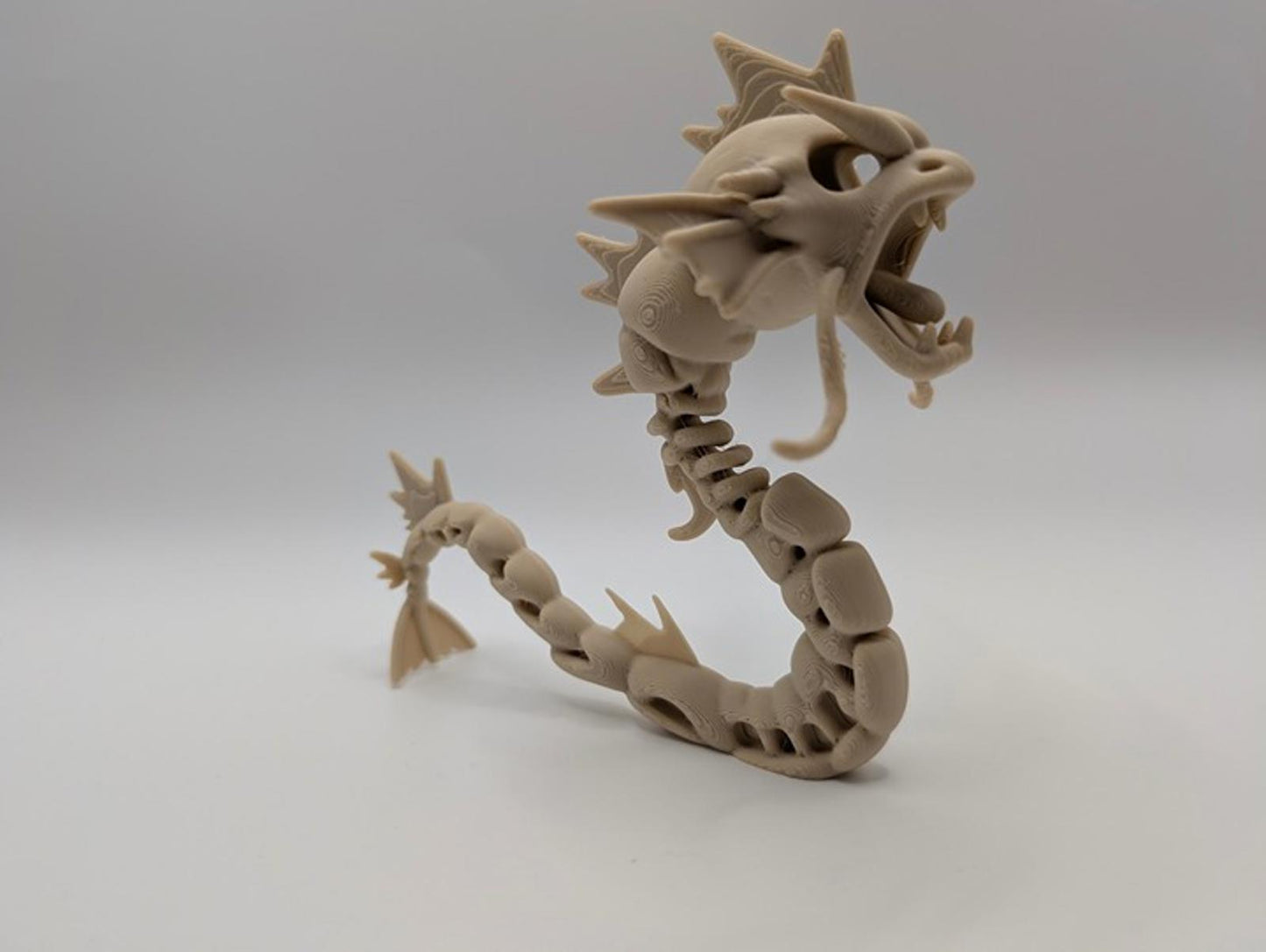 Gyarados Leviathan Skeleton Figure - Spooky Pokémon Halloween Decor