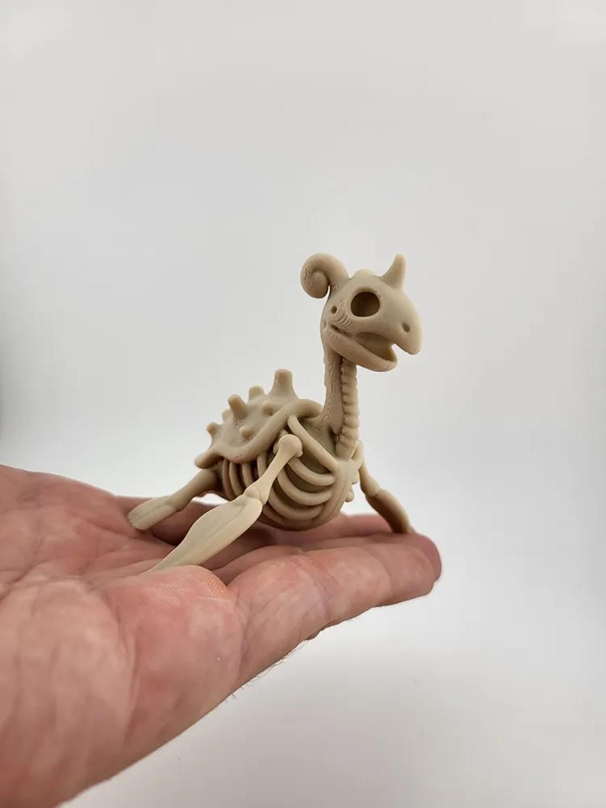 Lapras Fossil Skeleton Figure - Gentle Ghost of the Sea Pokémon