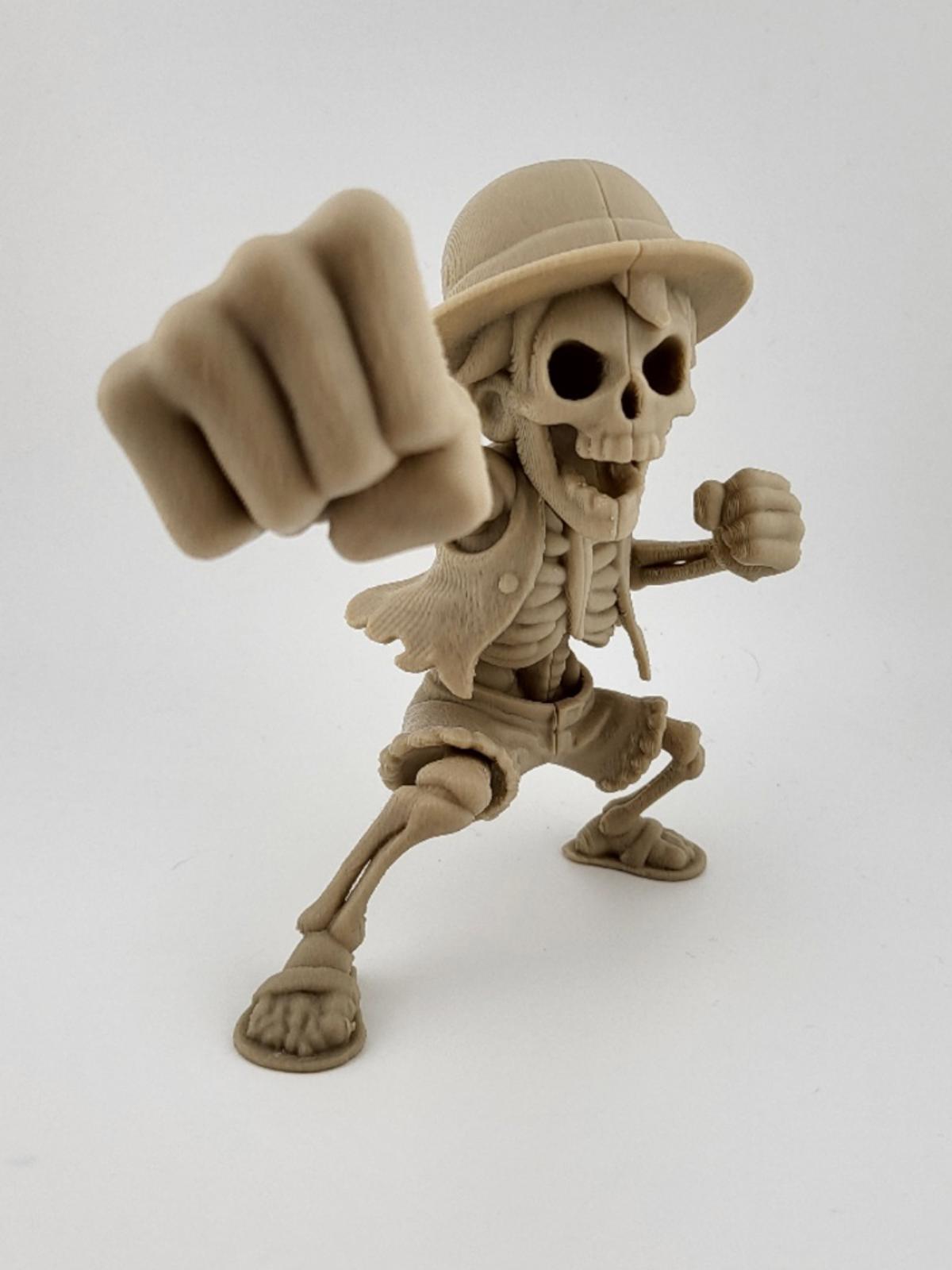 Monkey D. Luffy Skeleton Figure - One Piece Pirate King Halloween Horror