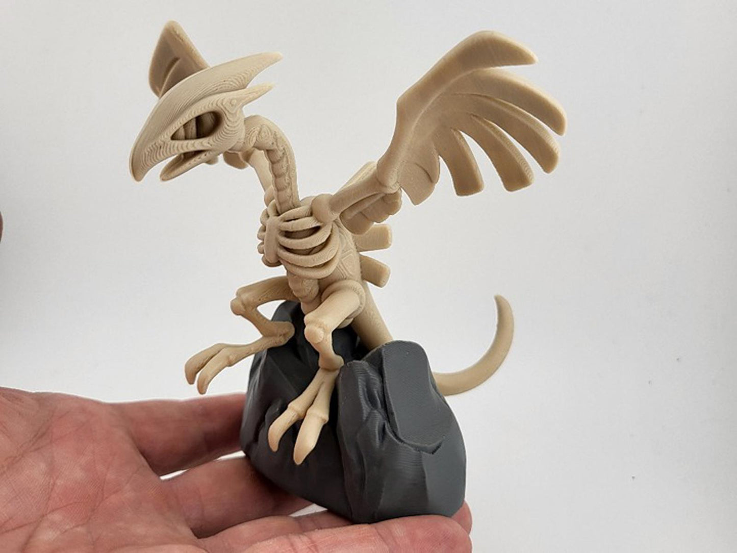 Lugia Skeleton Figure Diorama - Spooky Pokémon Halloween Scene