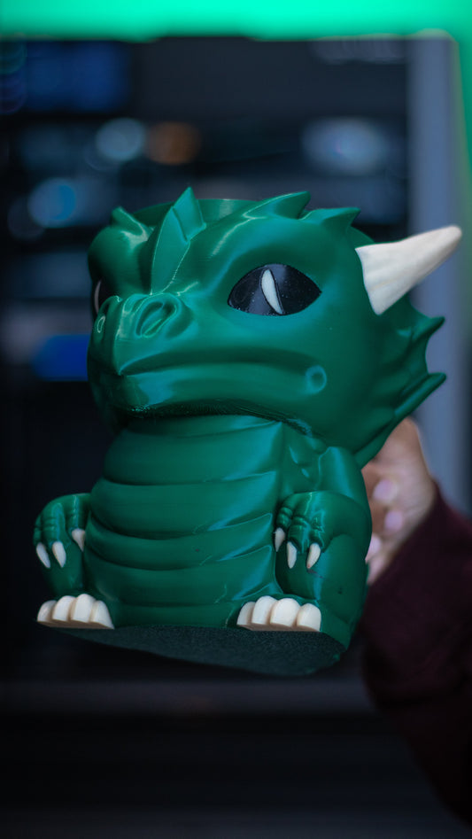 Dragon Ice Cream Pint Holder - Mythical Dessert Companion