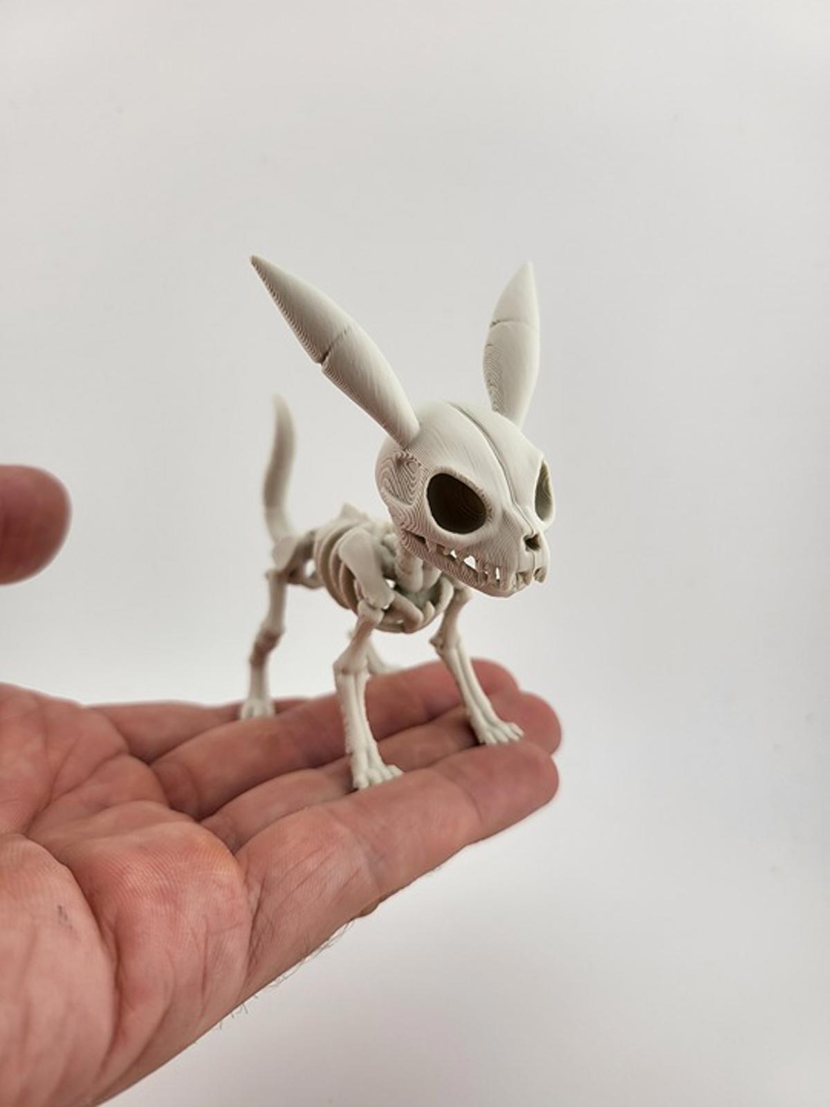 Umbreon Moonlight Skeleton Figure - Spooky Pokémon Halloween Decor