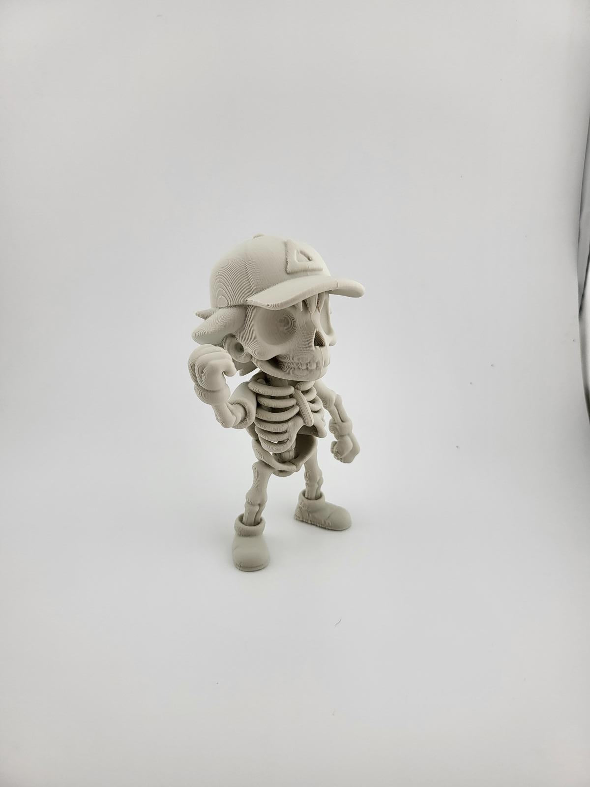 Ash Ketchum Ghost Trainer Skeleton Figure - Pokémon Halloween Horror