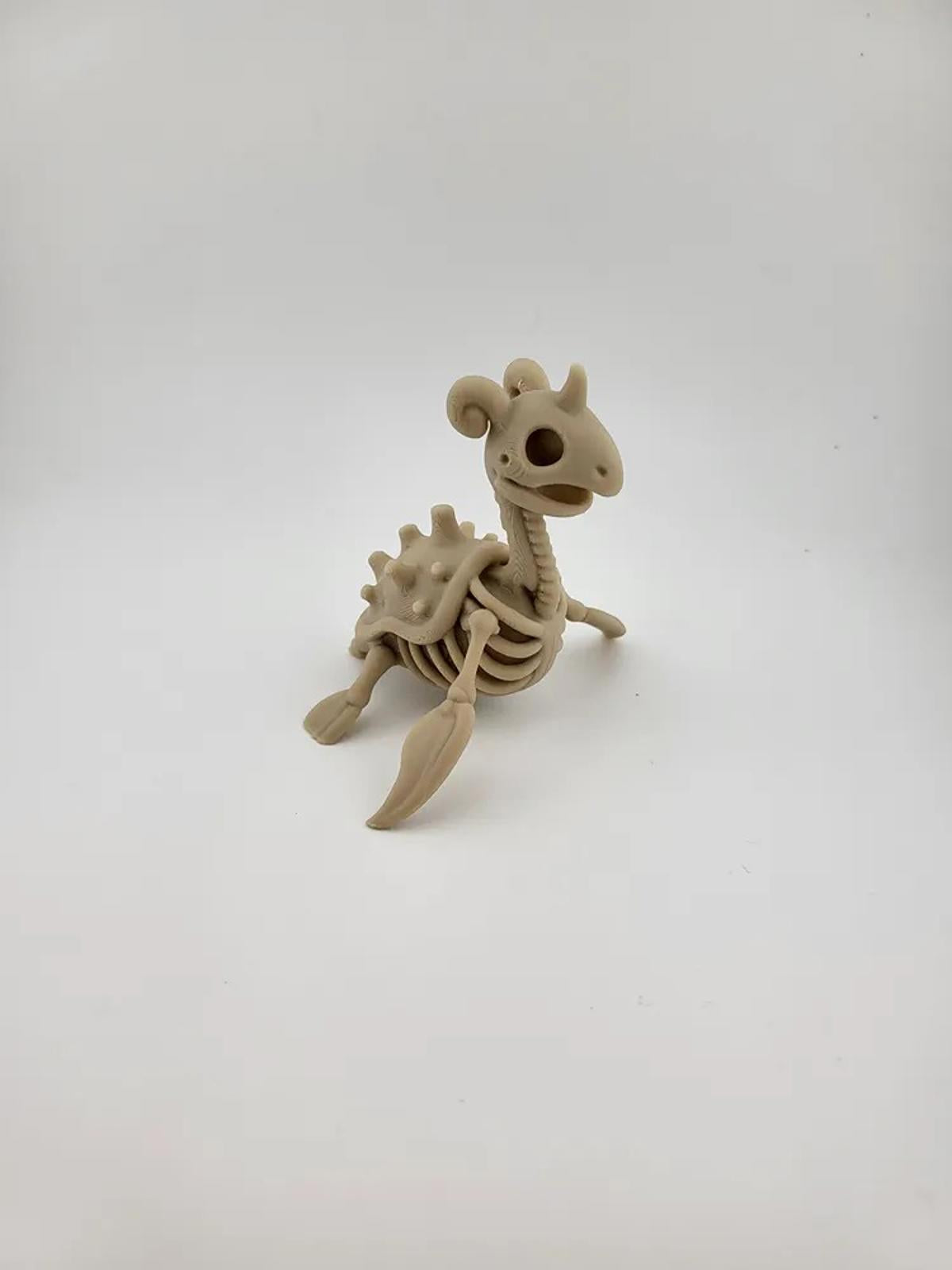 Lapras Fossil Skeleton Figure - Gentle Ghost of the Sea Pokémon