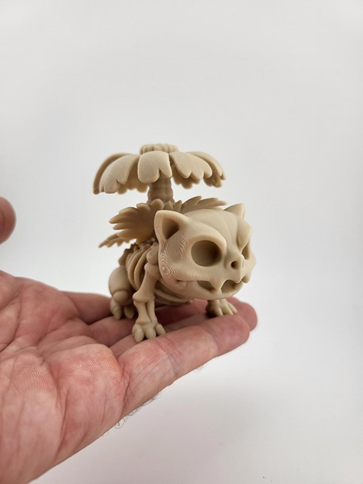 Venusaur Fossilized Bloom - Spooky Pokémon Halloween Statue