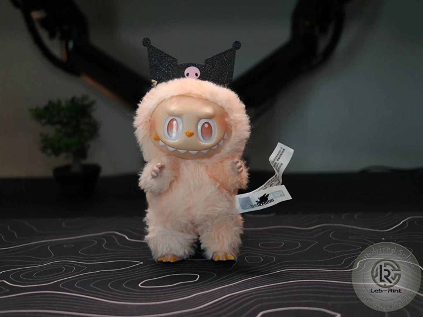 LABUBU Kuromi Headband – 3D Printed Doll Accessory with Tag Loop Feature
