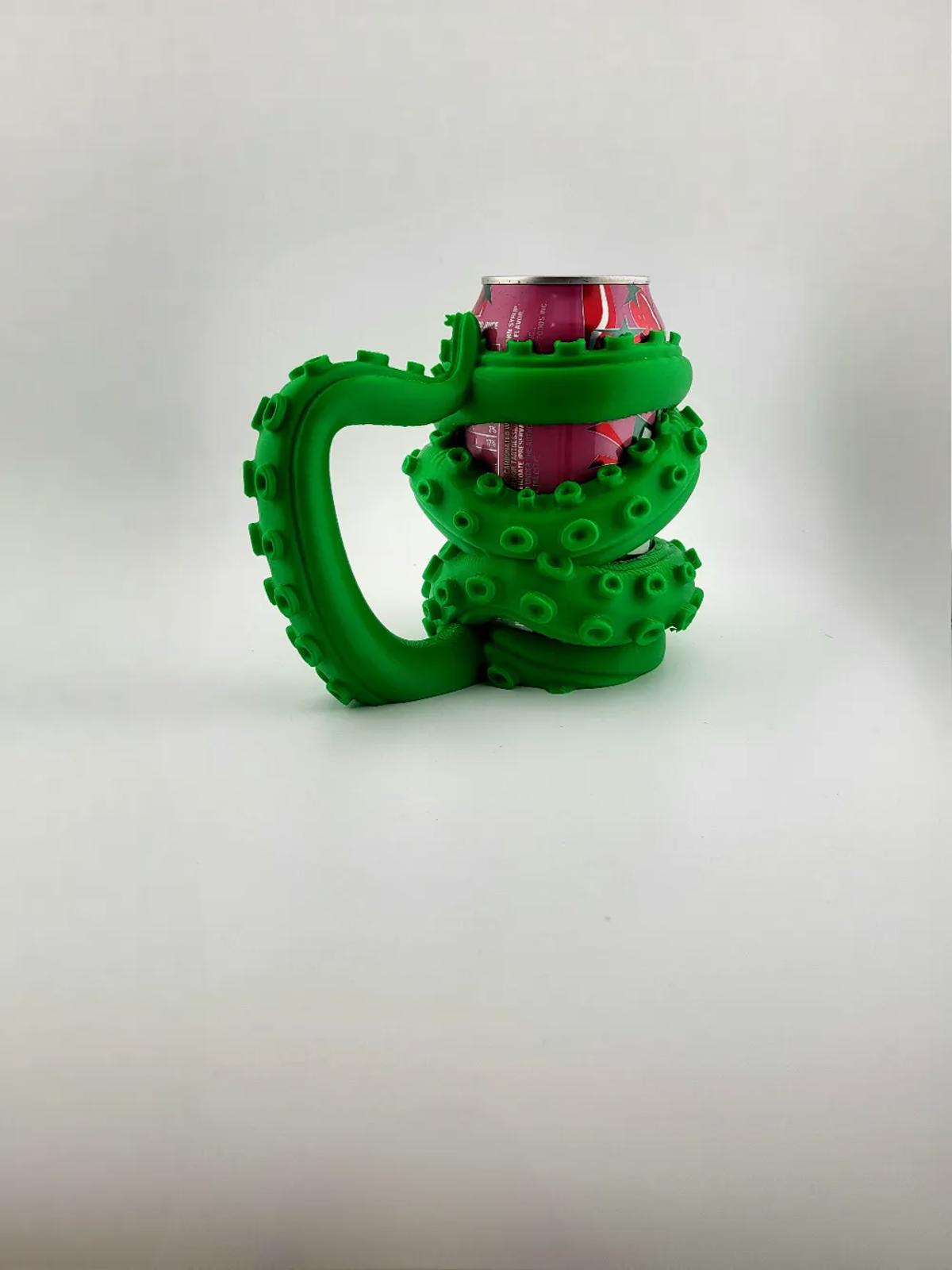 Cthulhu Tentacle Can Holder - Spooky Halloween Drink Mug