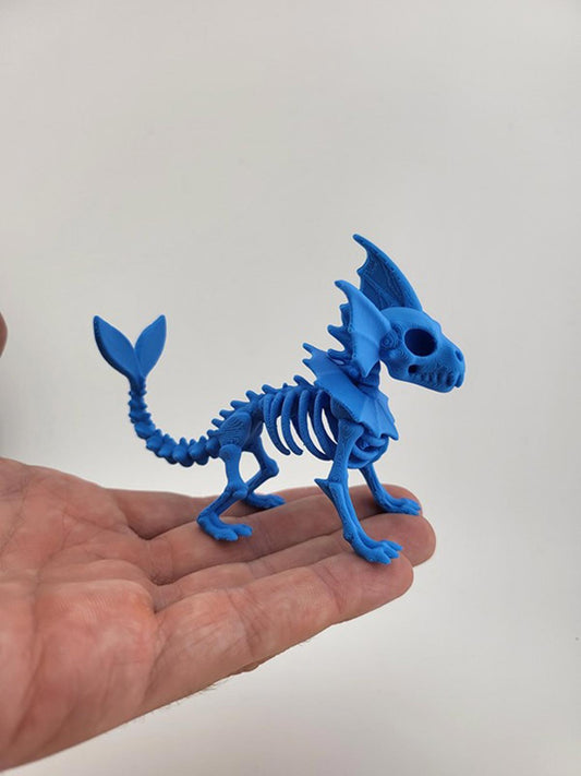Vaporeon Aquatic Skeleton Figure - Spooky Pokémon Halloween Splash