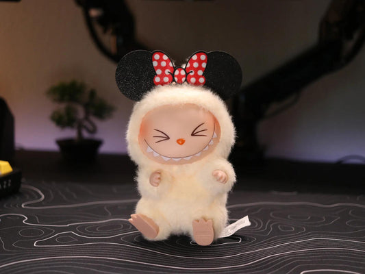 LABUBU Minnie Mouse Headband – 3D Printed Doll Accessory