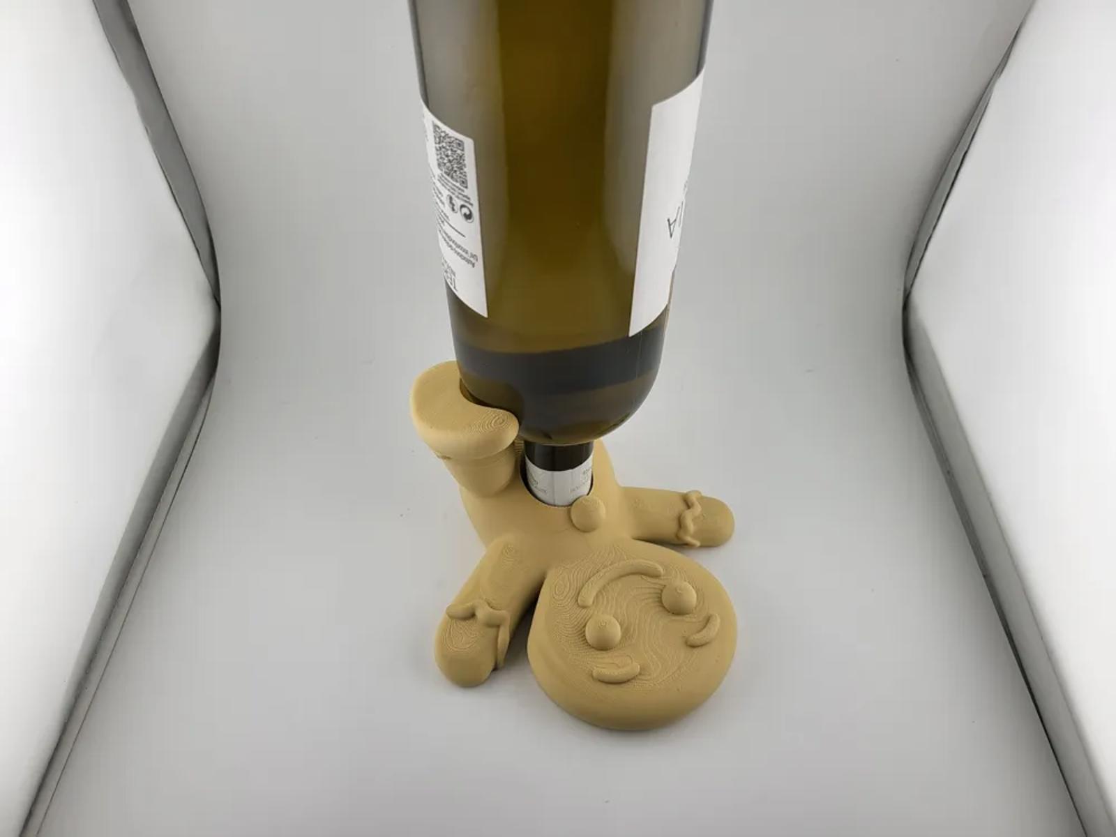 Gingerbread Man Wine Bottle Holder Christmas decor 