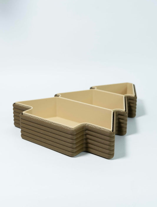 Tiered Christmas Tree Candy Dish - Festive Holiday Sweet Holder 