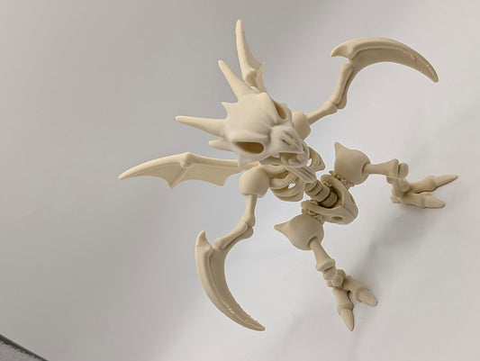 Scyther Mantis Skeleton Figure - Slasher Pokémon Halloween Horror