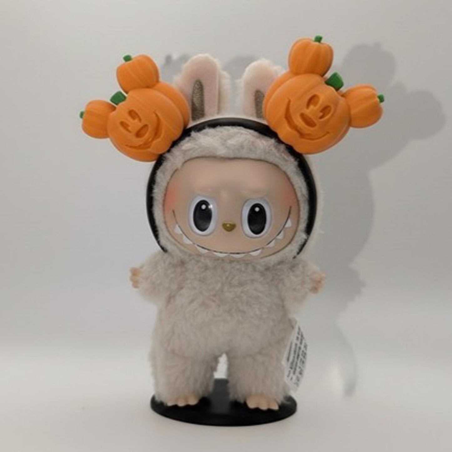 Labubu Halloween Upgrade: Spooky Pumpkin Mouse Ears Accessory