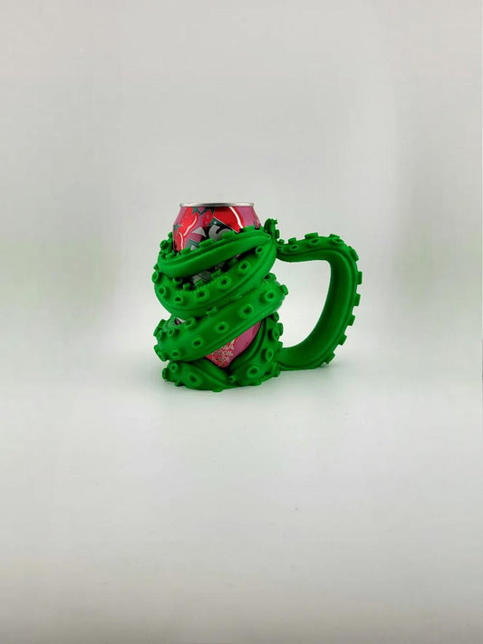 Cthulhu Tentacle Can Holder - Spooky Halloween Drink Mug
