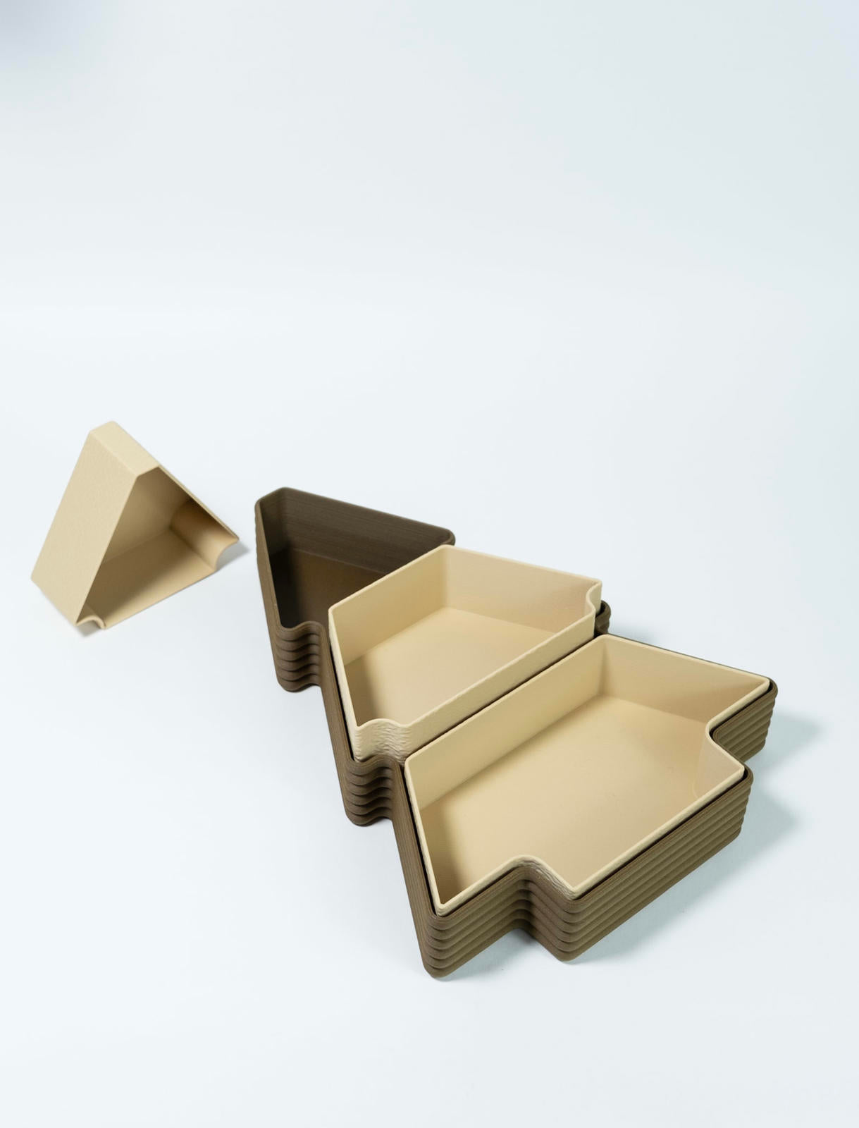 Tiered Christmas Tree Candy Dish - Festive Holiday Sweet Holder 