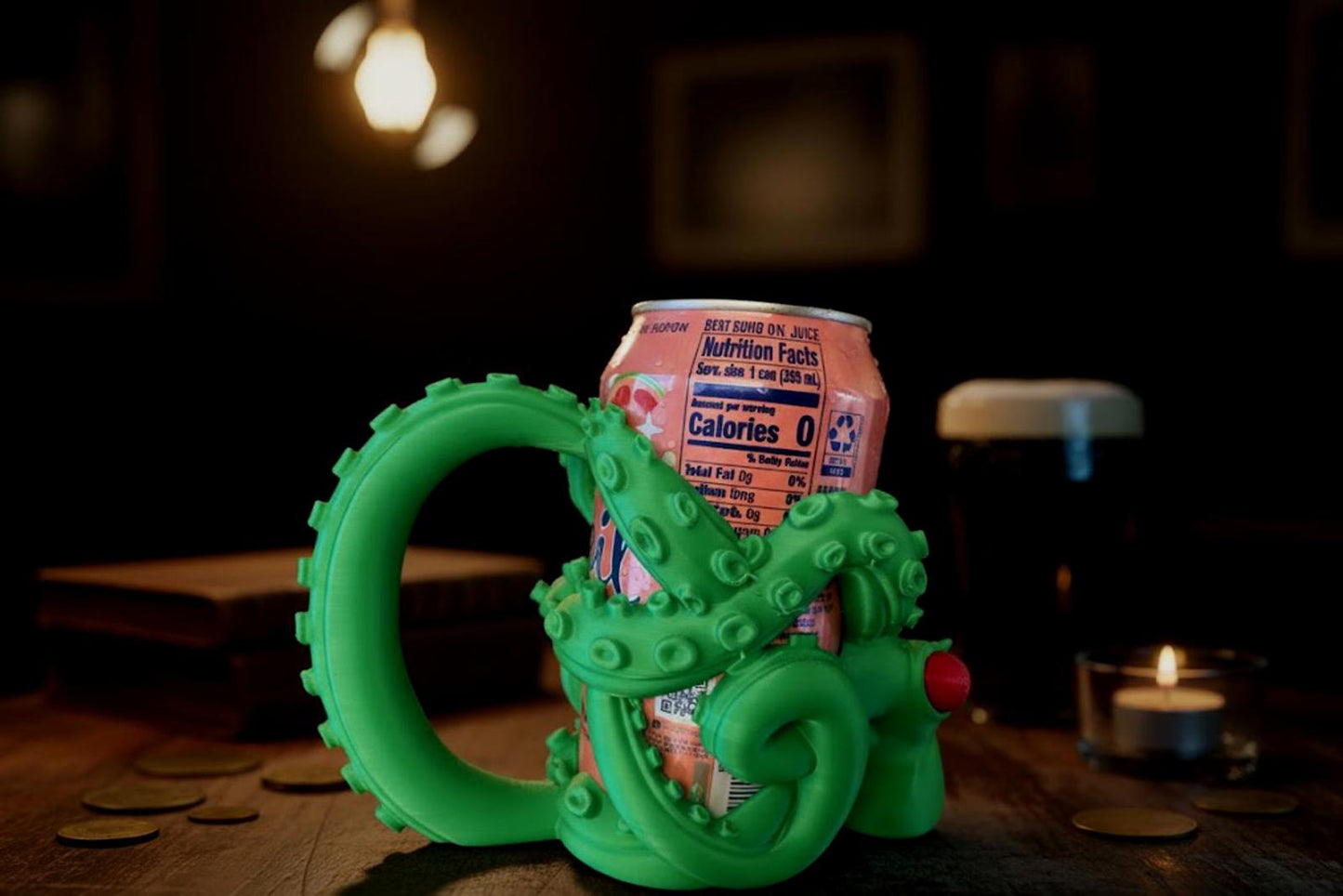 Kraken Tentacle Can Holder - Octopus Drink Cooler 