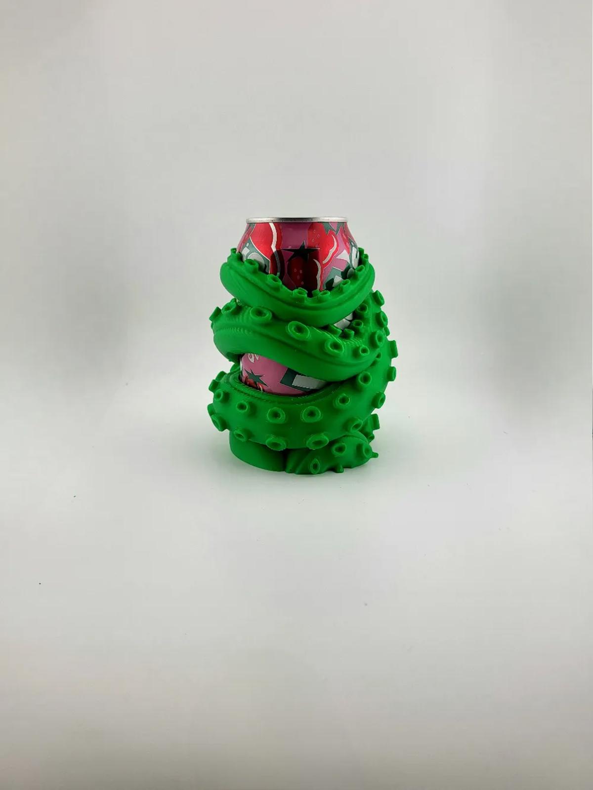 Cthulhu Tentacle Can Holder - Spooky Halloween Drink Mug