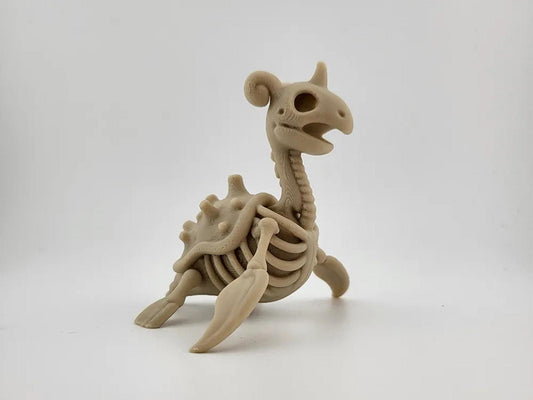 Lapras Fossil Skeleton Figure - Gentle Ghost of the Sea Pokémon