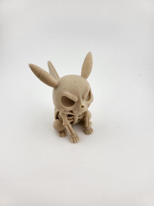 Pikachu Shocking Skeleton Figure - Pokémon Halloween Horror