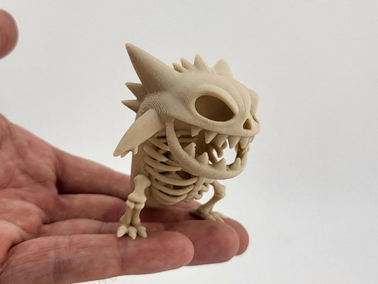 Gengar Ghost Fossil Figure - Spooky Pokémon Halloween Collectible