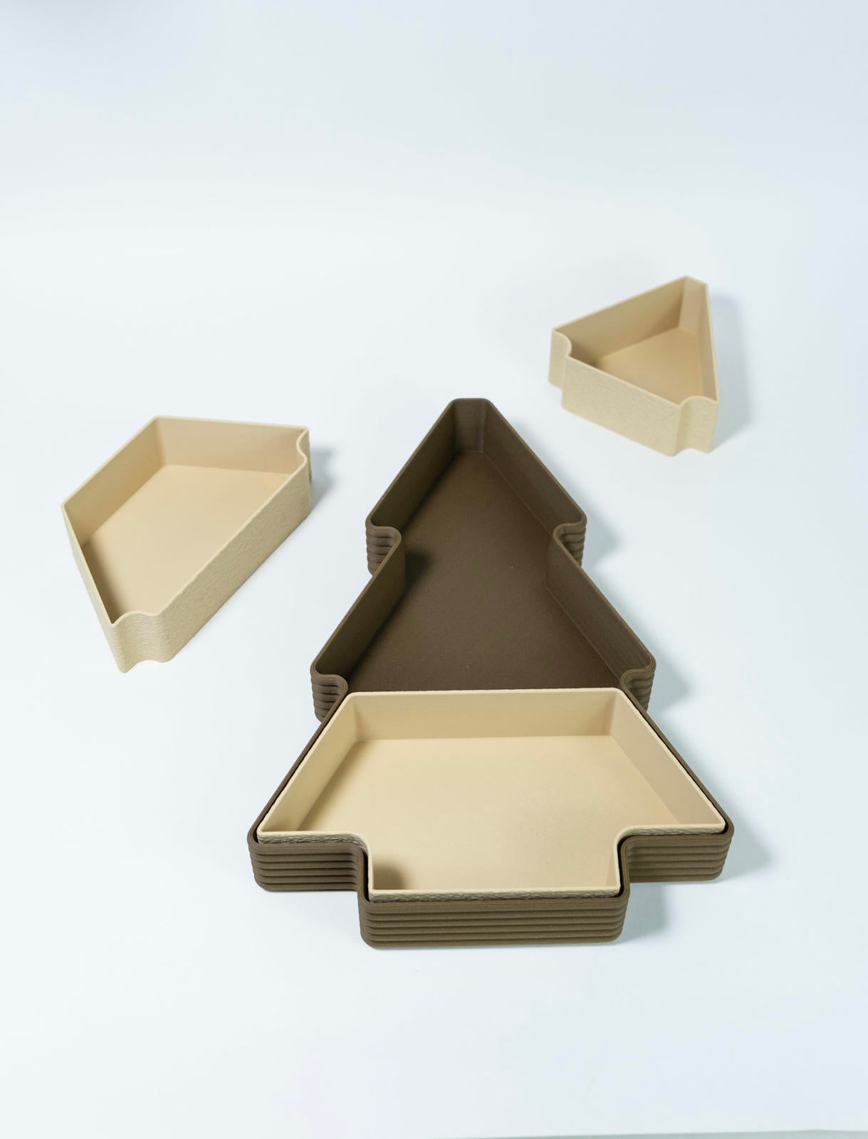 Tiered Christmas Tree Candy Dish - Festive Holiday Sweet Holder 