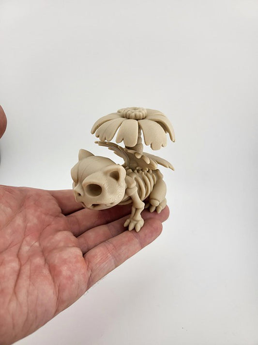 Venusaur Fossilized Bloom - Spooky Pokémon Halloween Statue