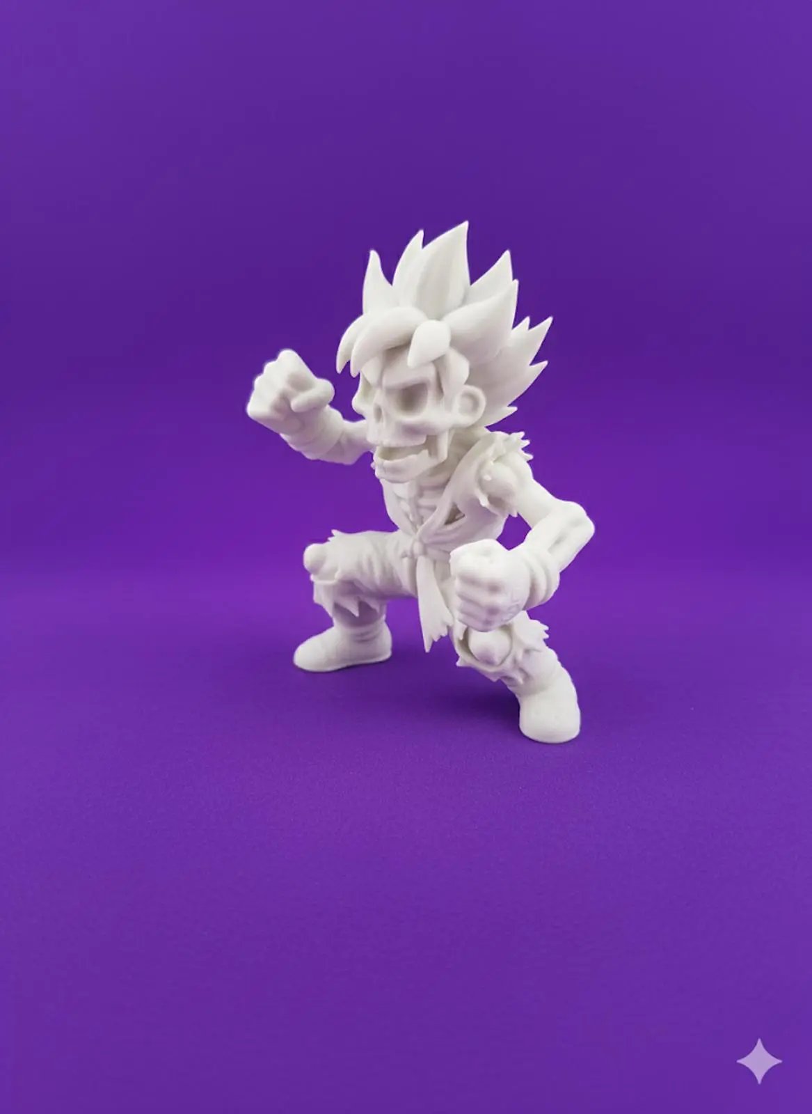 Goku & Vegeta Skeleton Figures - DBZ Halloween Rivals Dragon Ball Z
