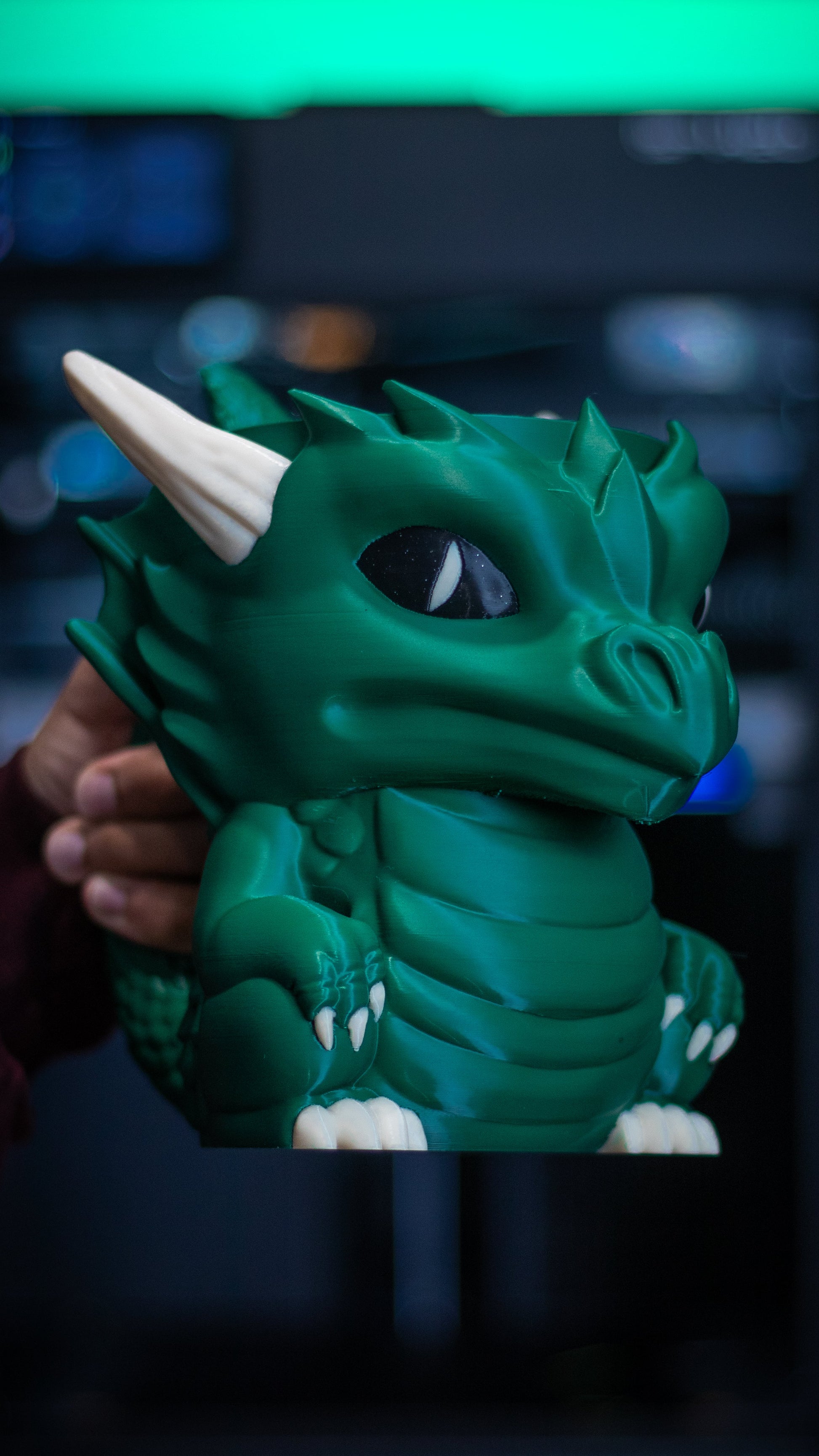 Dragon Ice Cream Pint Holder - Mythical Dessert Companion 