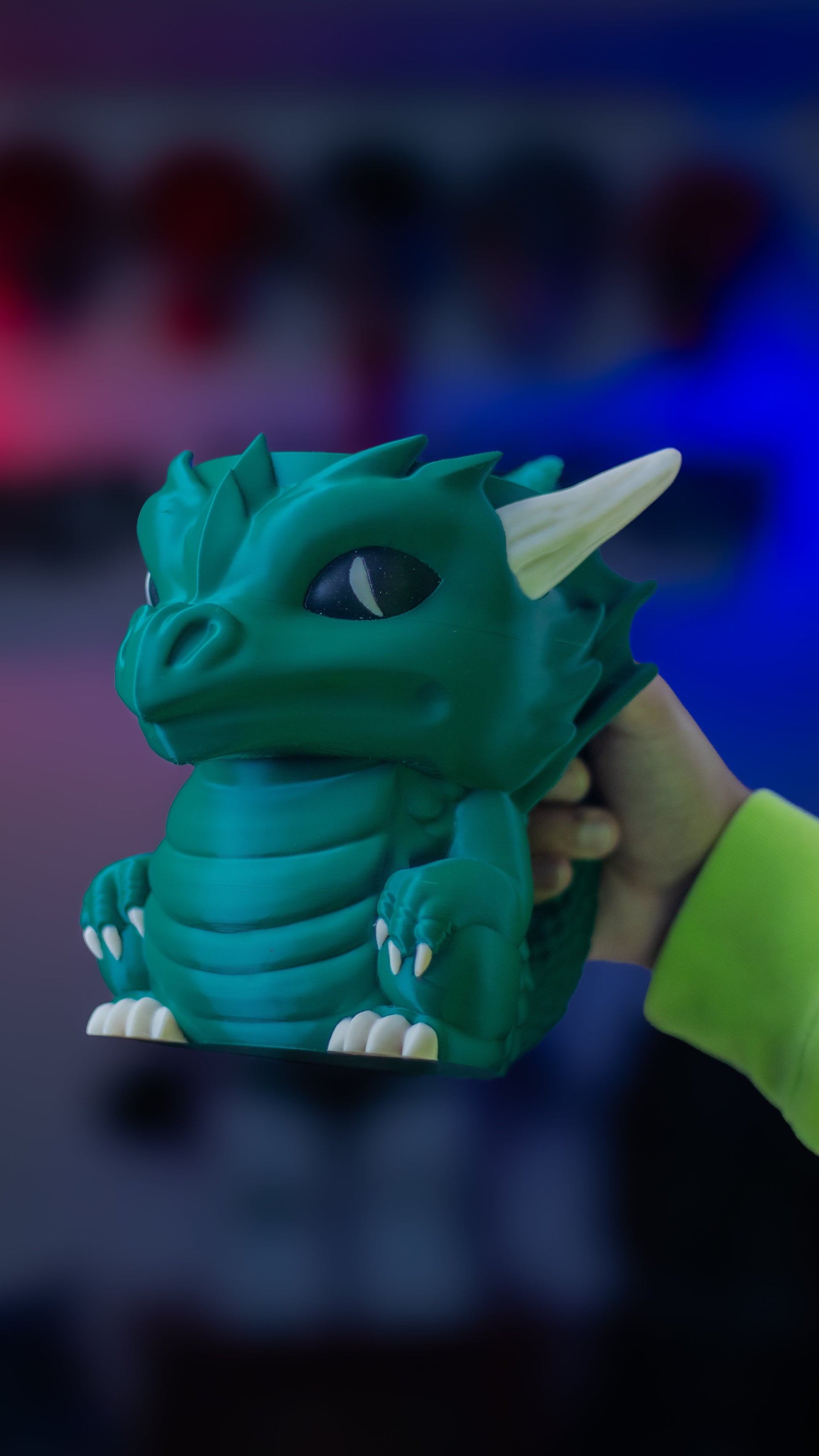 Dragon Ice Cream Pint Holder - Mythical Dessert Companion 