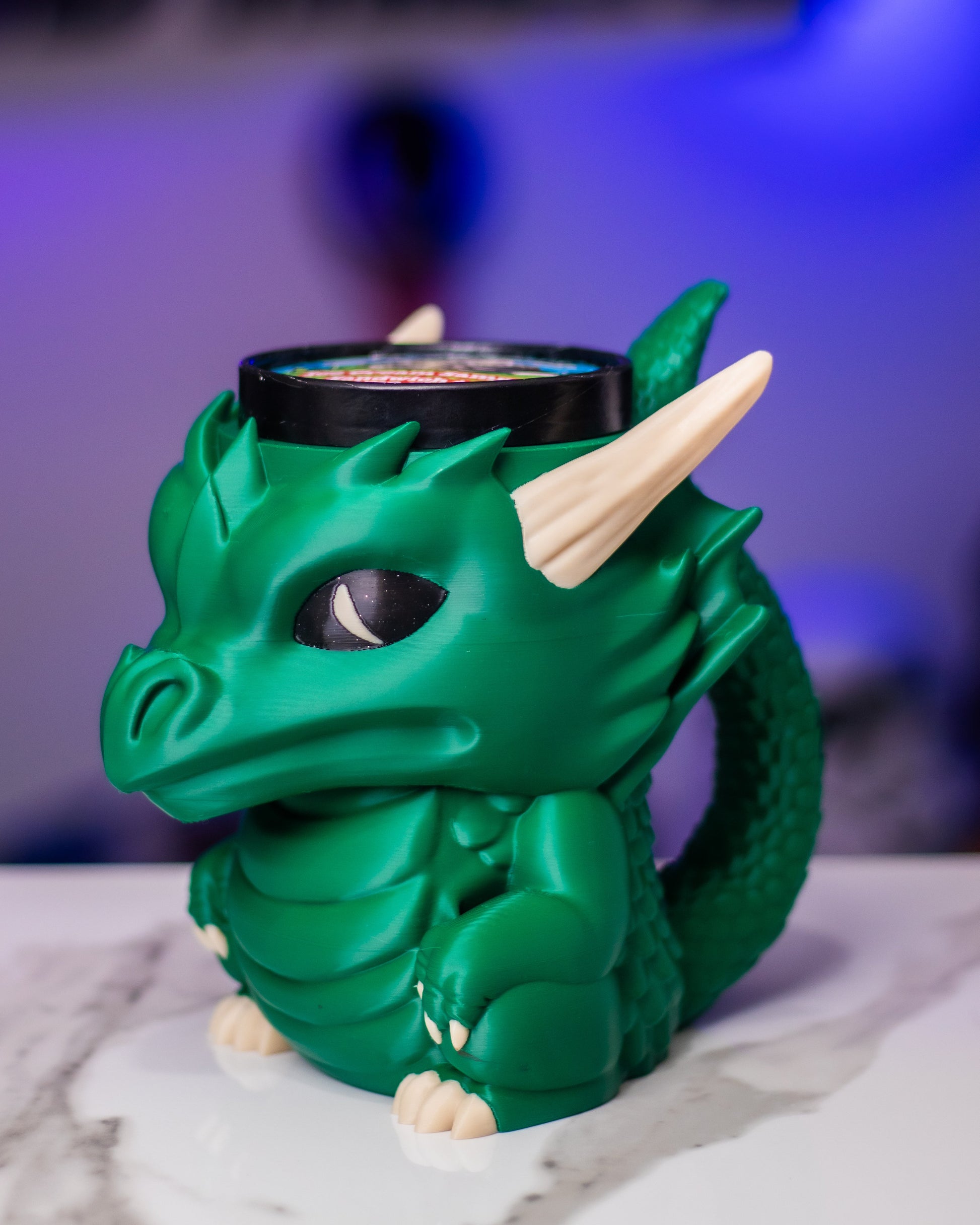 Dragon Ice Cream Pint Holder - Mythical Dessert Companion 