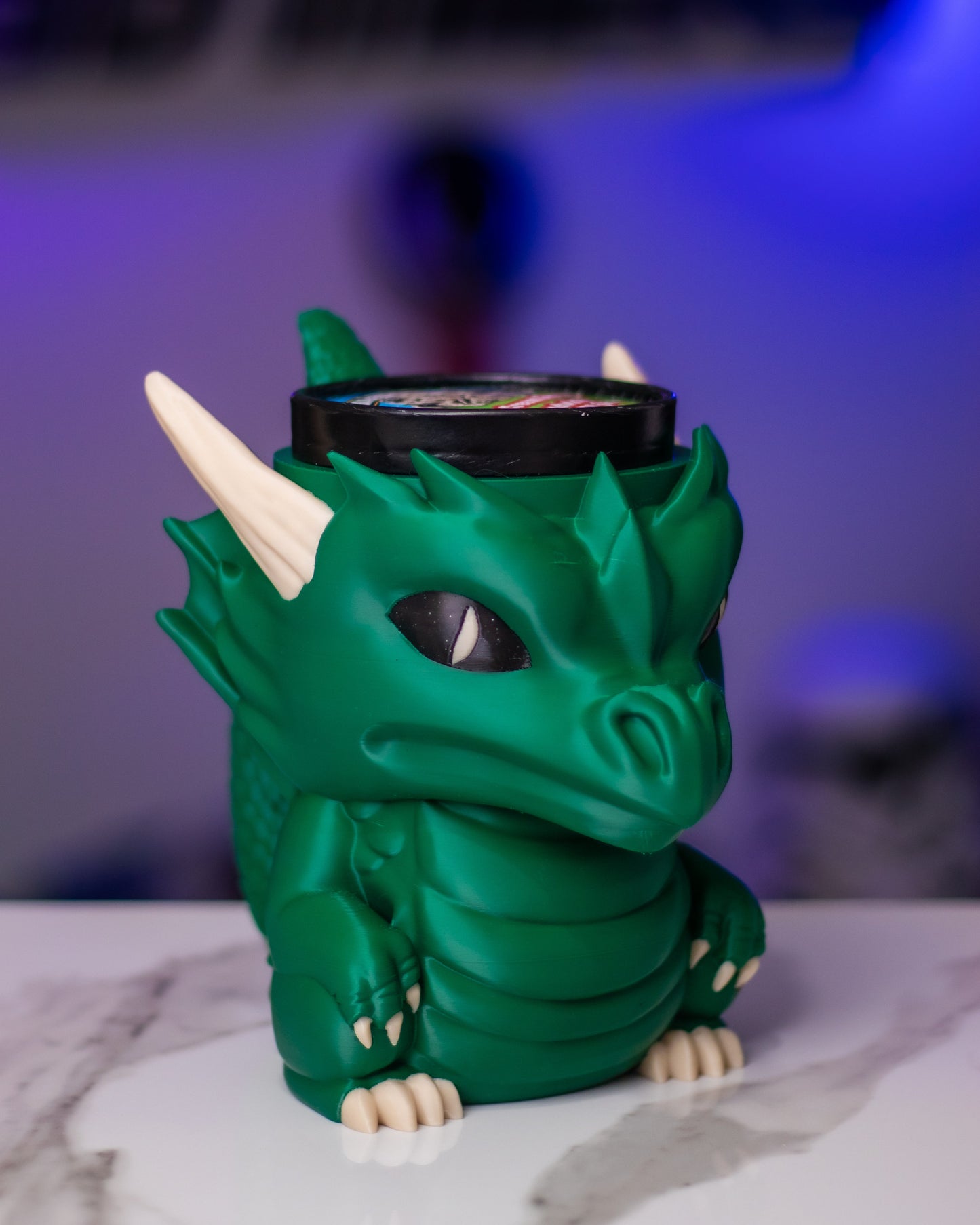 Dragon Ice Cream Pint Holder - Mythical Dessert Companion 