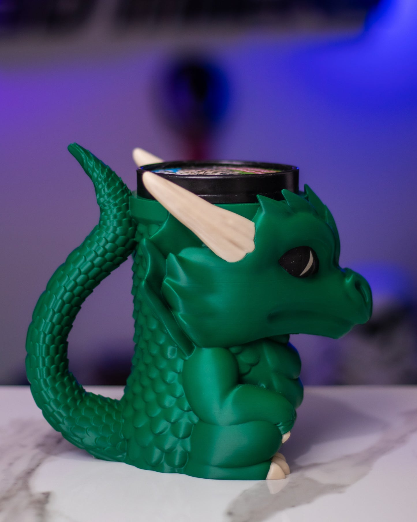 Dragon Ice Cream Pint Holder - Mythical Dessert Companion 