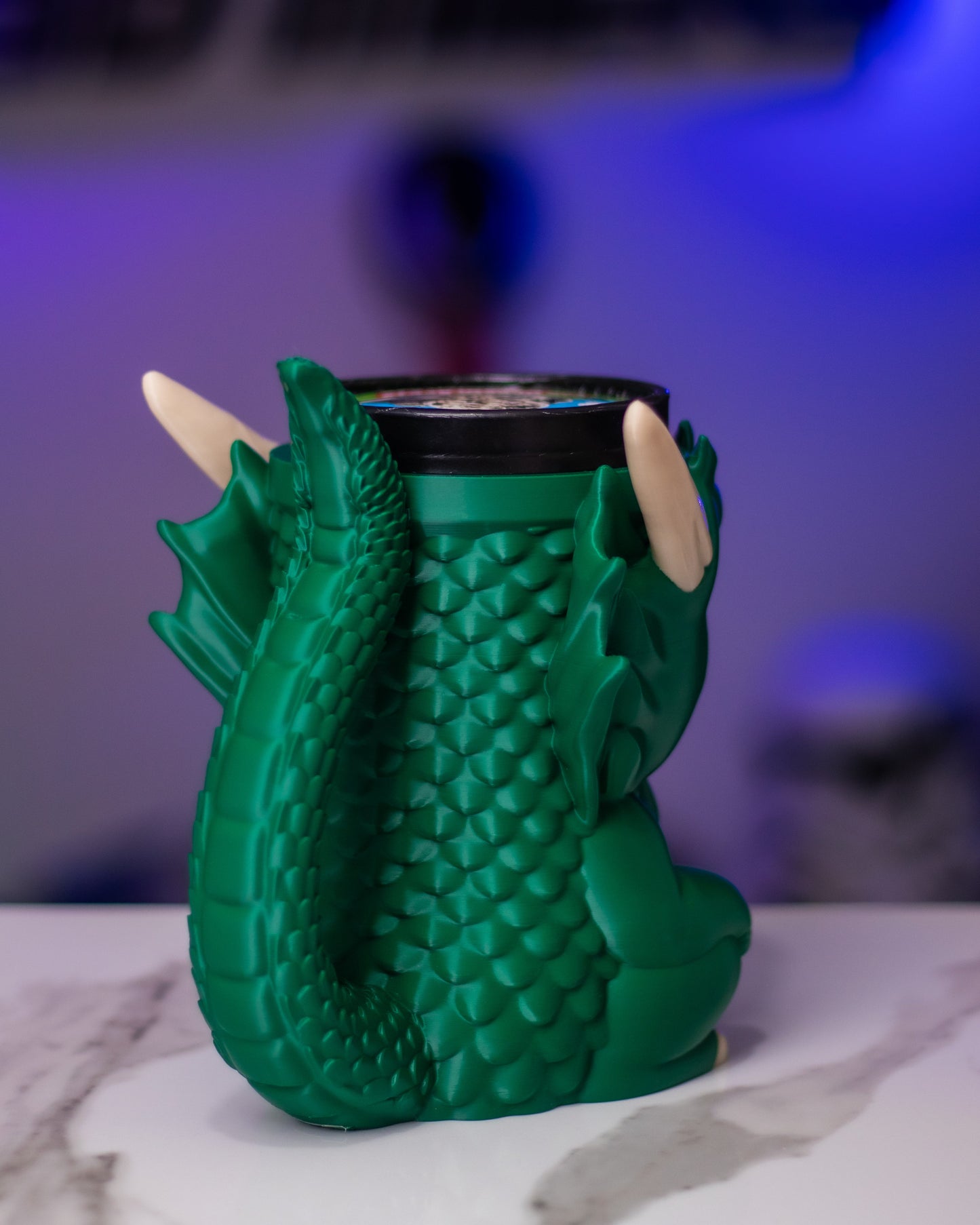 Dragon Ice Cream Pint Holder - Mythical Dessert Companion 