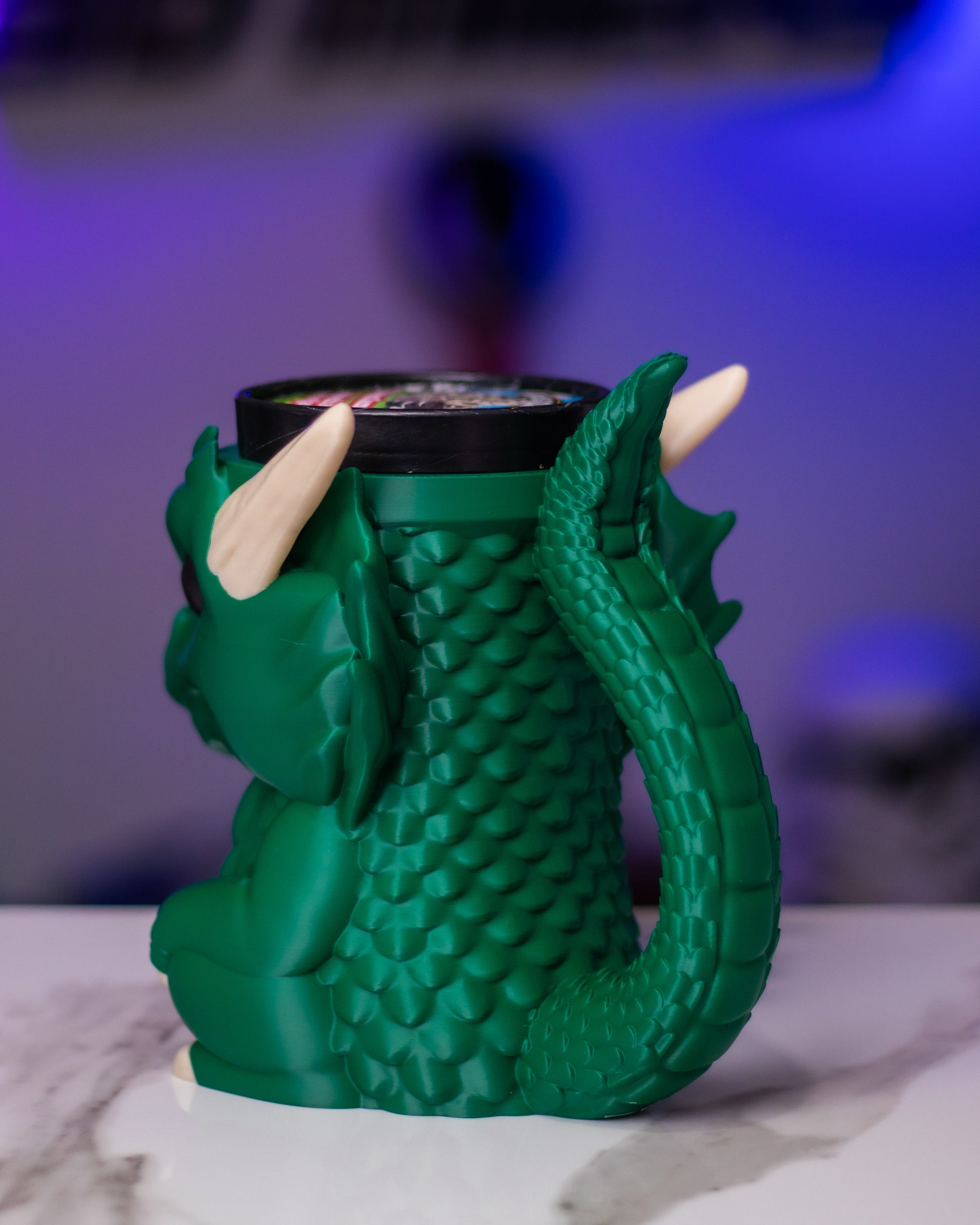 Dragon Ice Cream Pint Holder - Mythical Dessert Companion 