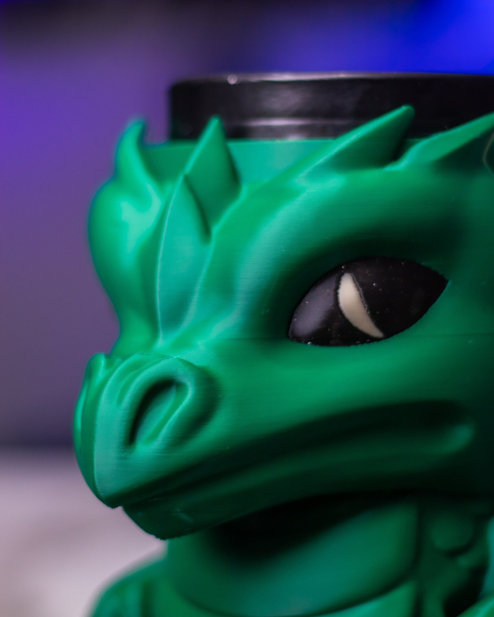 Dragon Ice Cream Pint Holder - Mythical Dessert Companion 