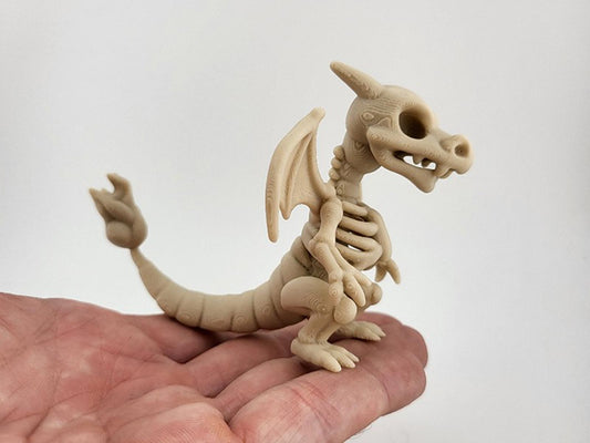Charizard Dragon Fossil Statue - Spooky Pokémon Halloween Collectible