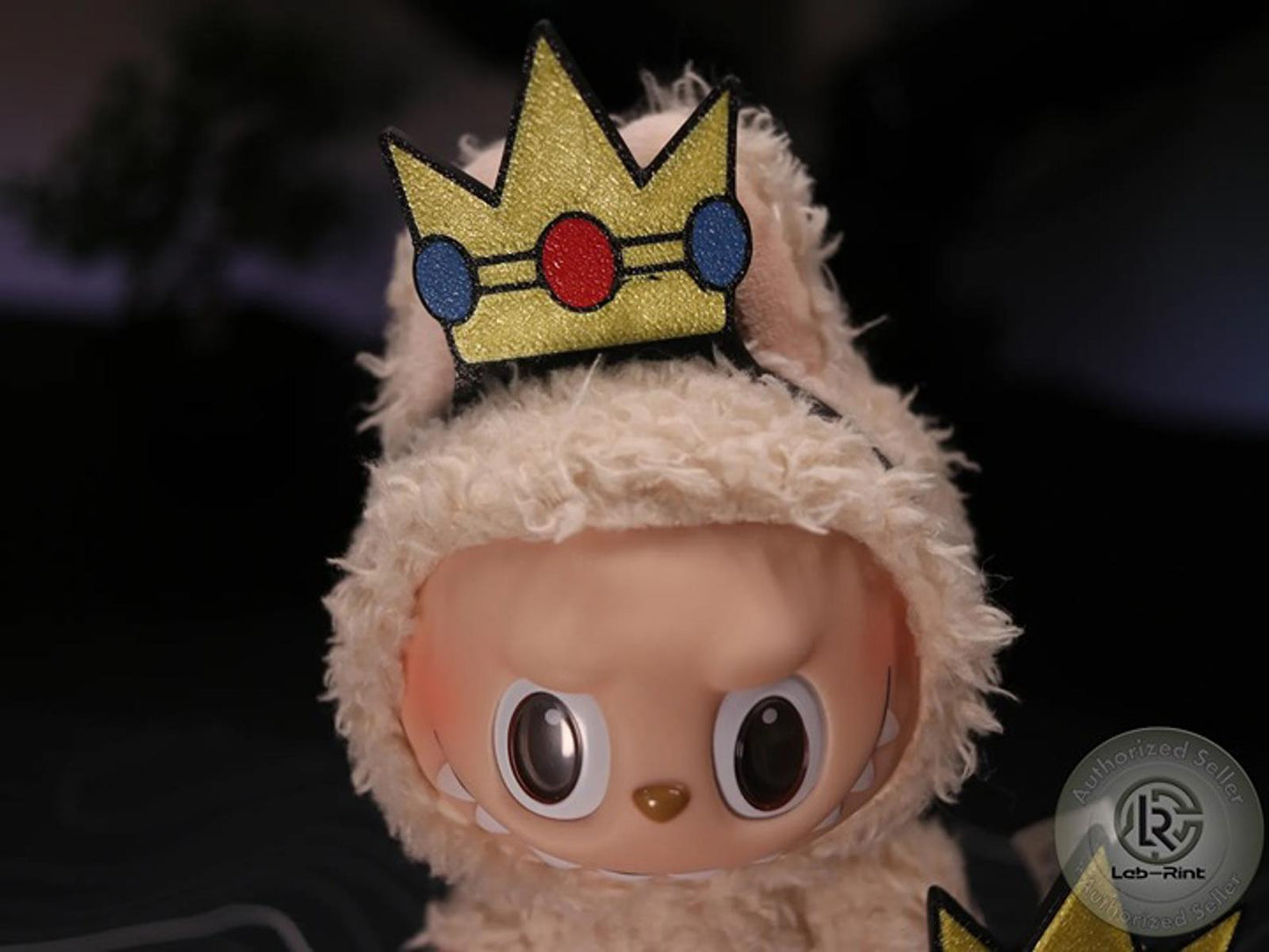 LABUBU Princess Peach Headband – 3D Printed Crown Accessory