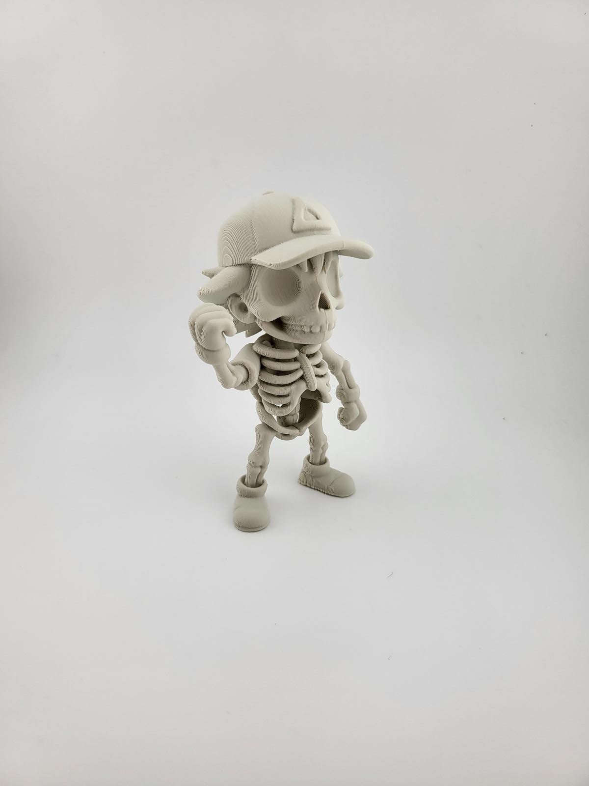 Ash Ketchum Ghost Trainer Skeleton Figure - Pokémon Halloween Horror
