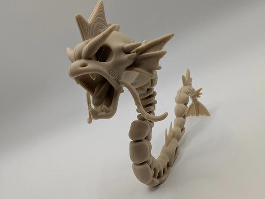 Gyarados Leviathan Skeleton Figure - Spooky Pokémon Halloween Decor
