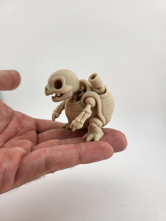 Blastoise Shellshocker Skeleton Figure - Pokémon Halloween Horror