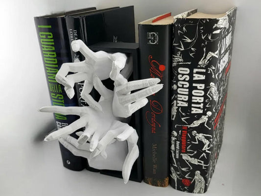 Grasping Hands Horror Book Nook - 3D Printed Bookshelf Insert 