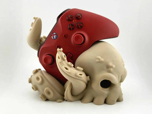 Cthulhu Skull Xbox Controller Stand - Series X S & One Horror Decor My Store